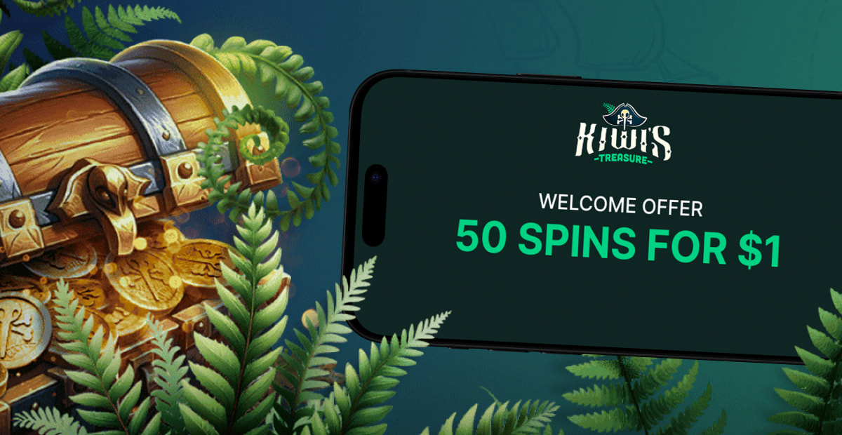 Kiwi's Treasure 50 free spins