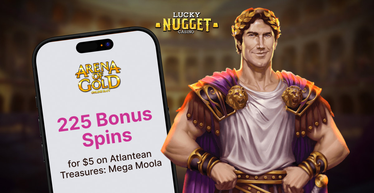 225 Free Spins for $5