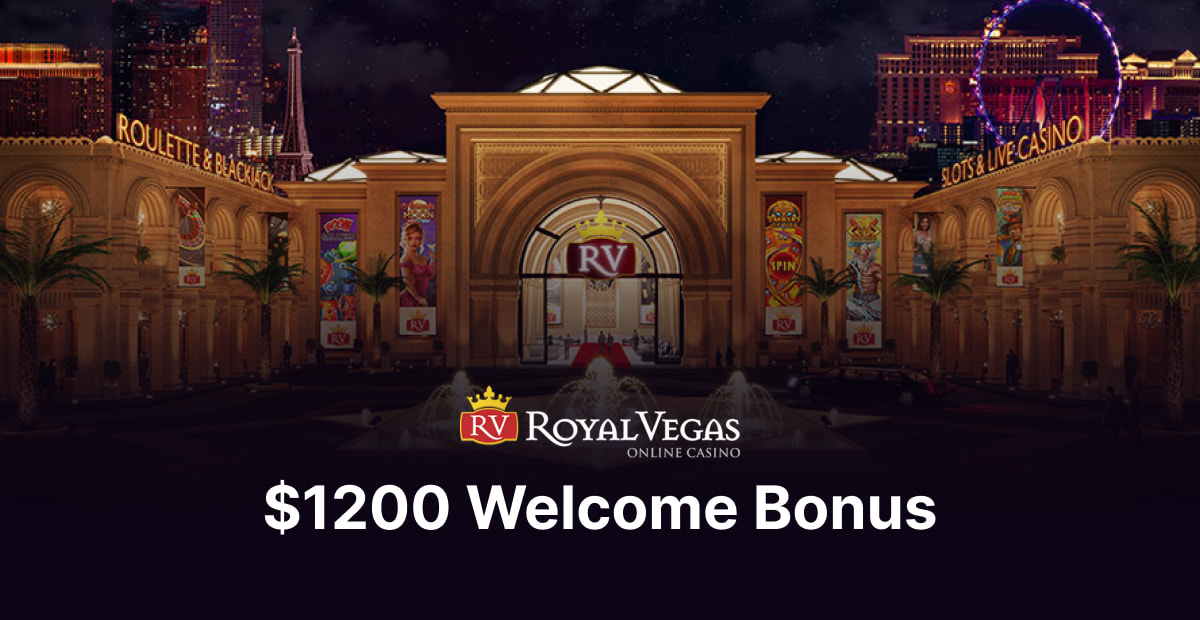 Royal Vegas welcome bonus
