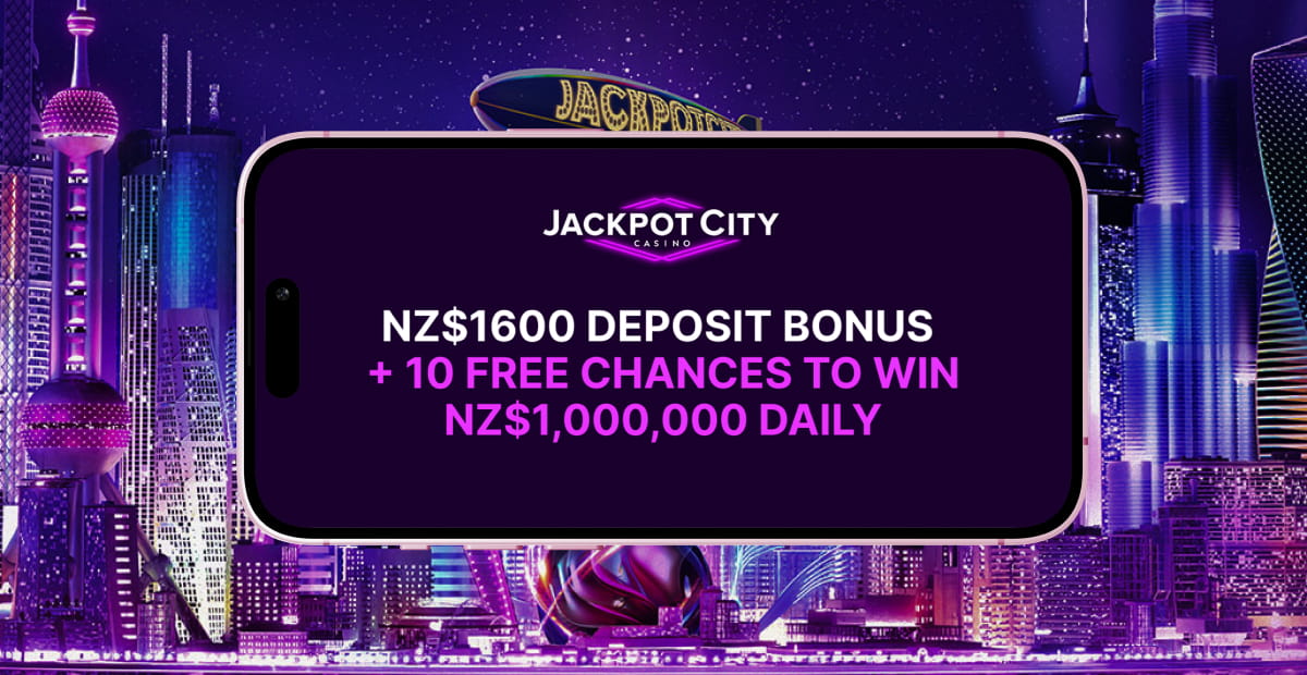Jackpot City welcome bonus