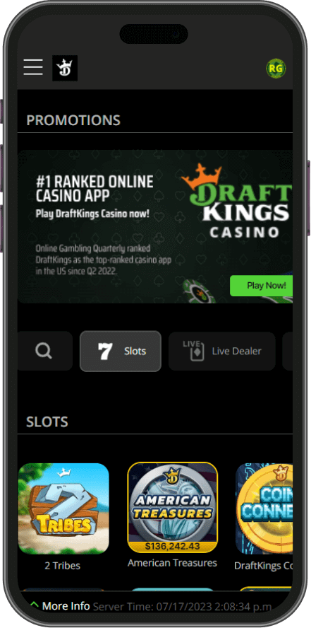 DraftKings Online Casino Review, NJ, 2024