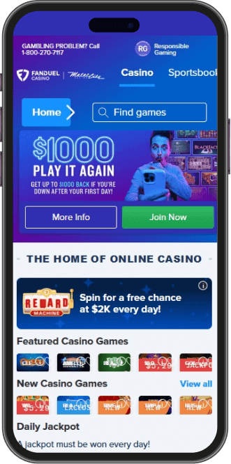 FanDuel Online Casino Review, NJ, 2024