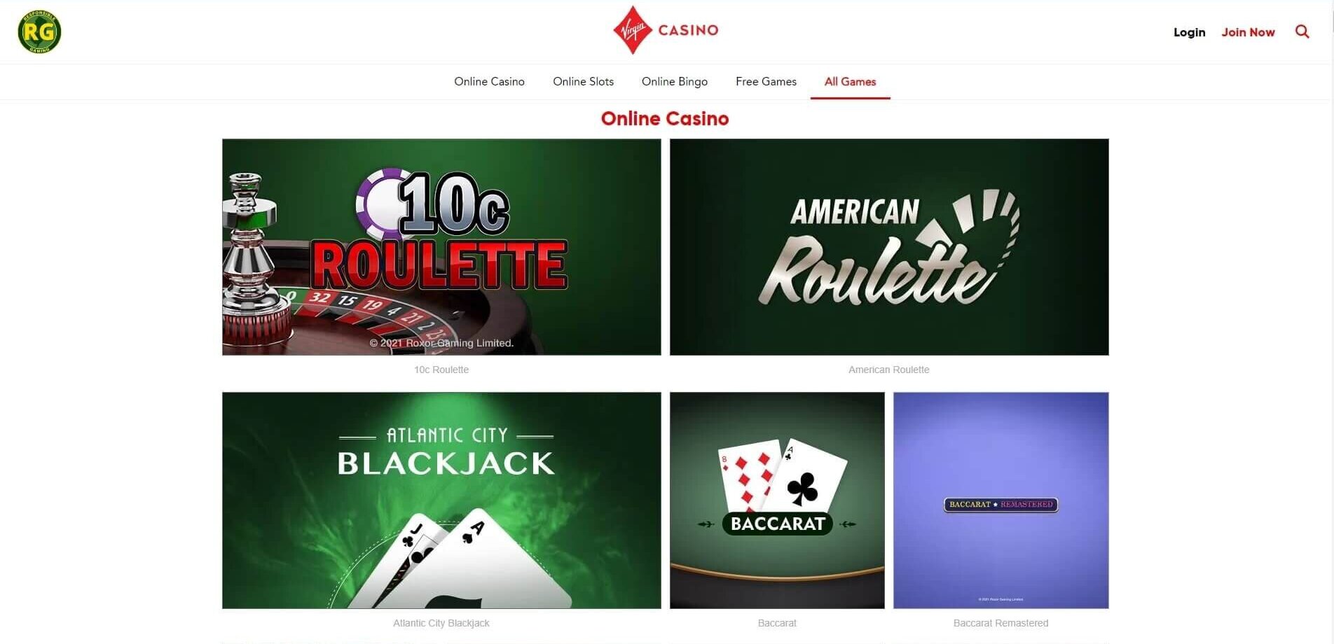Virgin casino main image