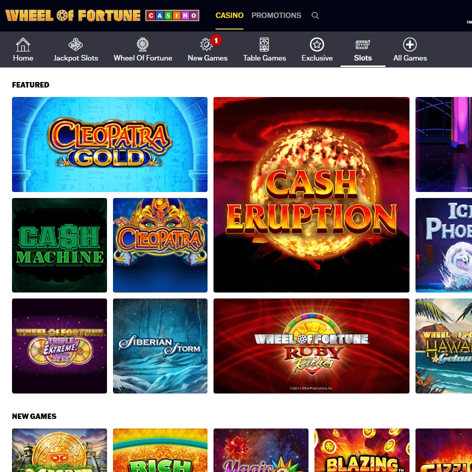 wheel of fortune casino slots