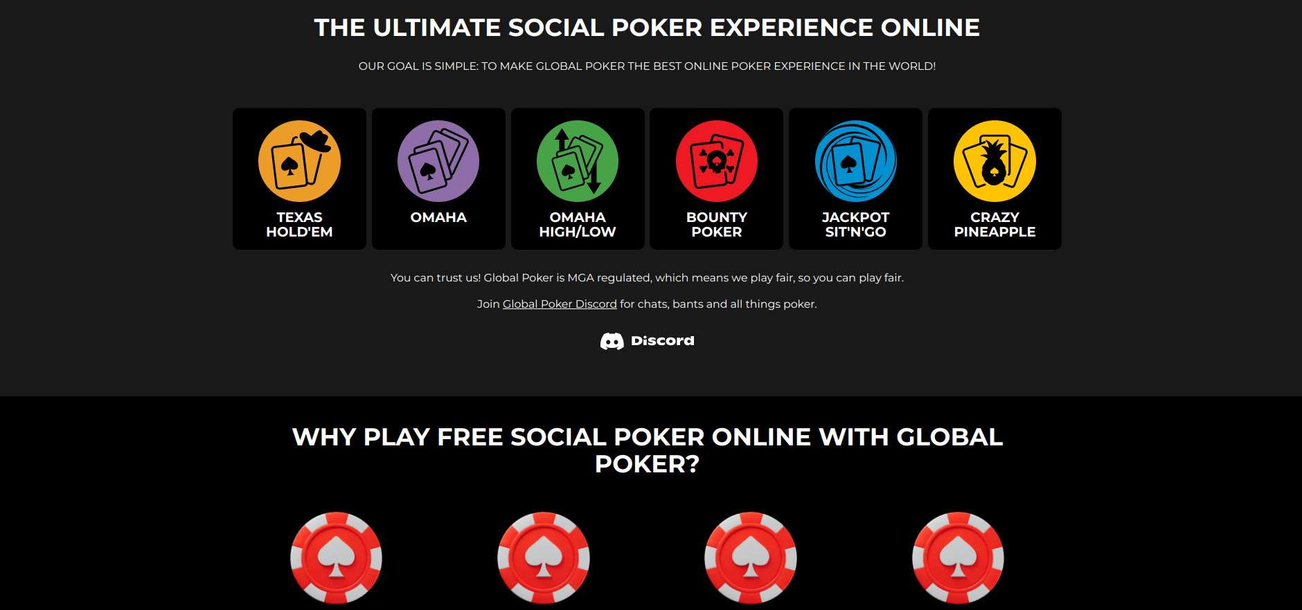 global poker social casino games image