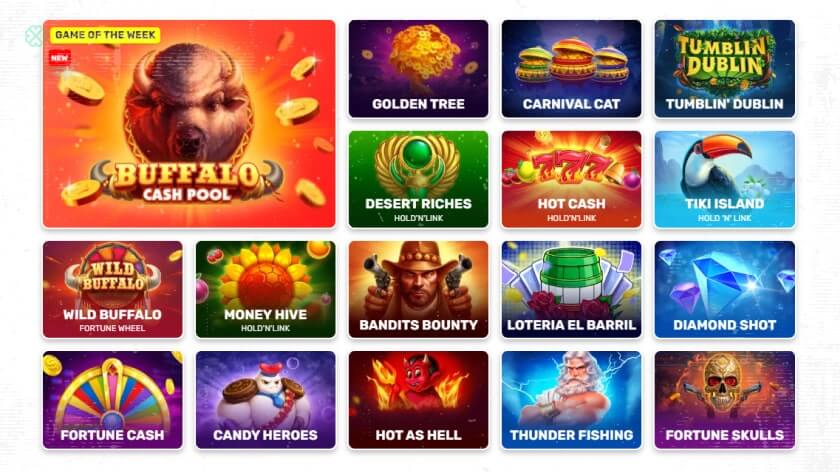 Popular games in social casinos