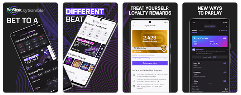 Image of Hard Rock Bet Casino App for Android