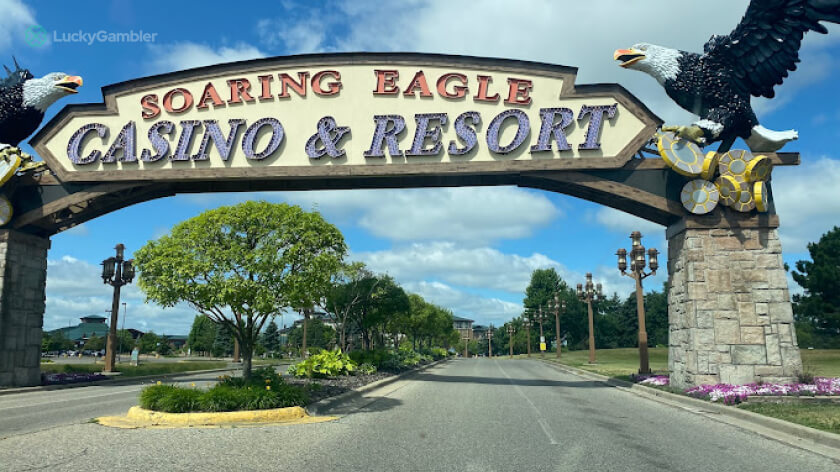 Soaring Eagle Casino & Resort in Mt. Pleasant, MI, the ninth-largest casino in the US