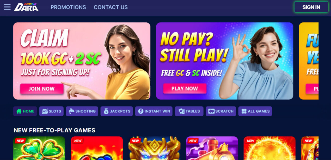 Dara casino games