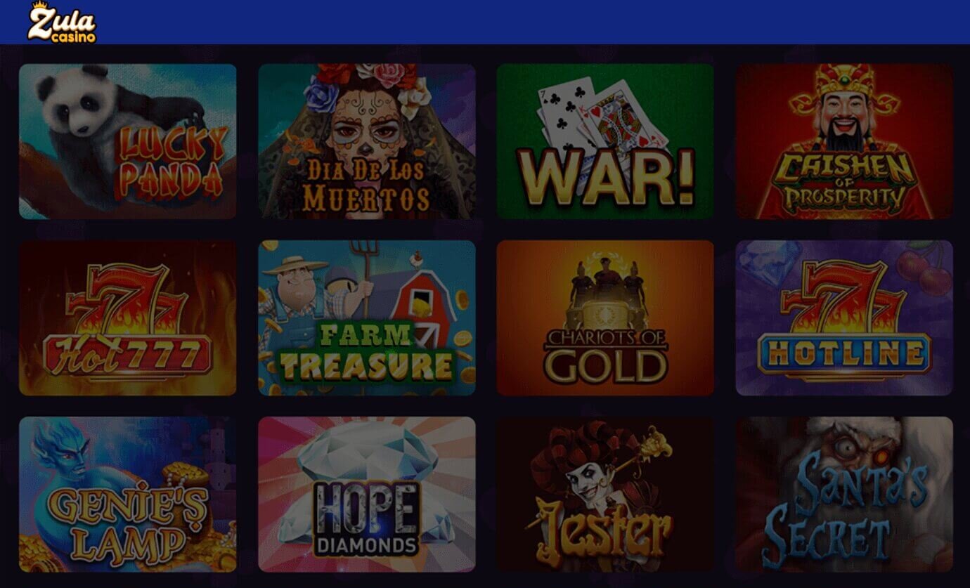 zula casino games