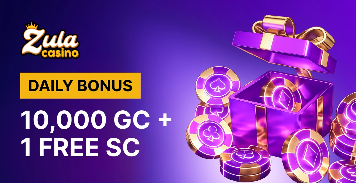 Zula Casino Daily Bonus