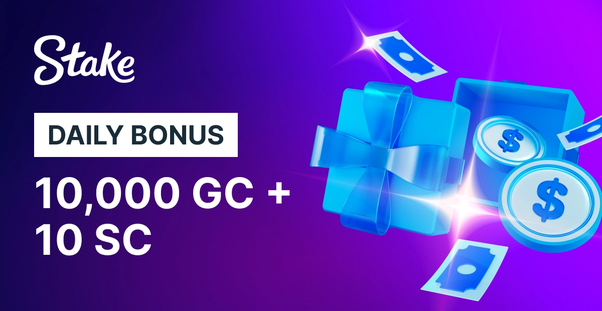 Stake.us Daily Bonus