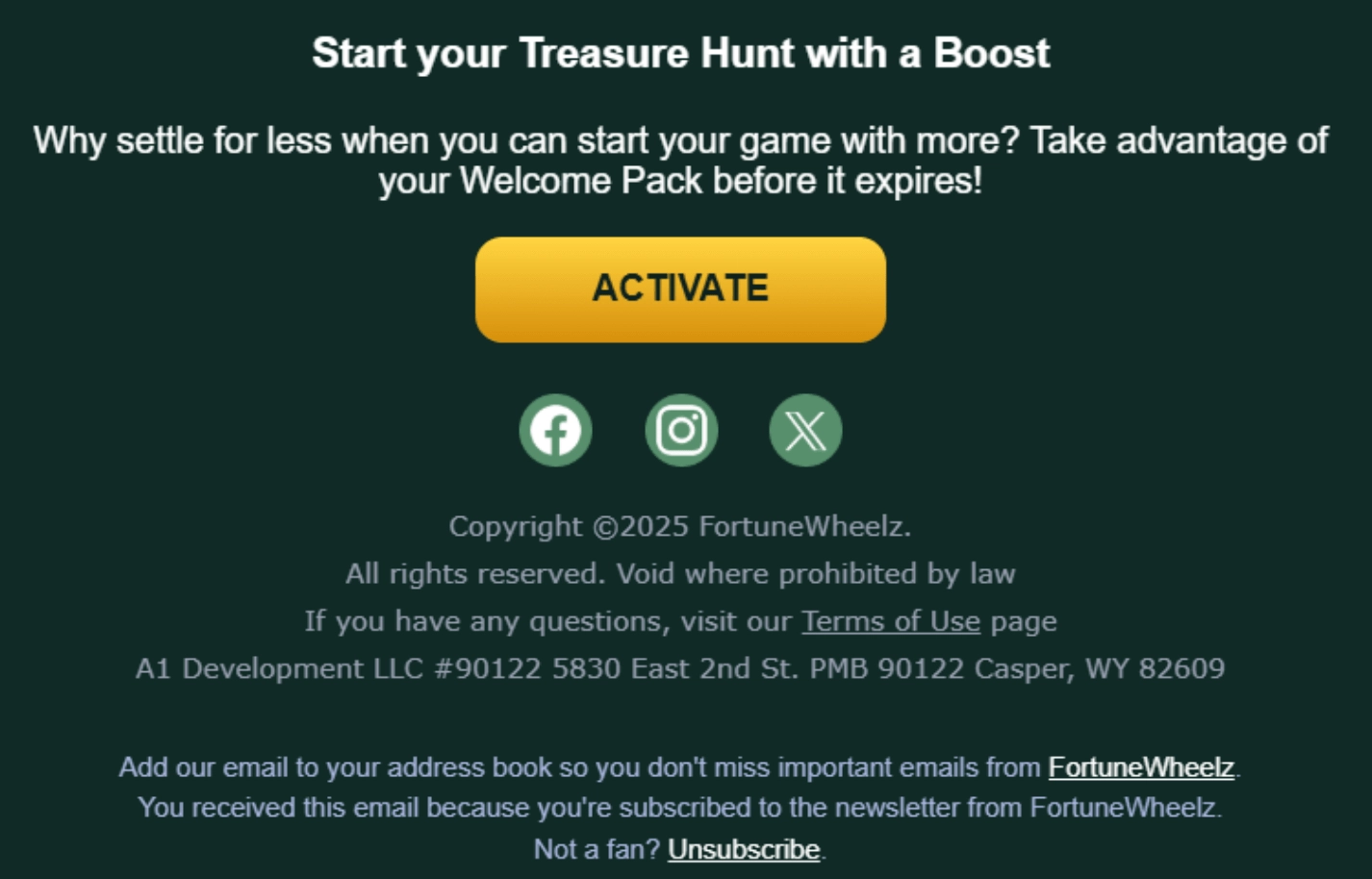 Verify your account