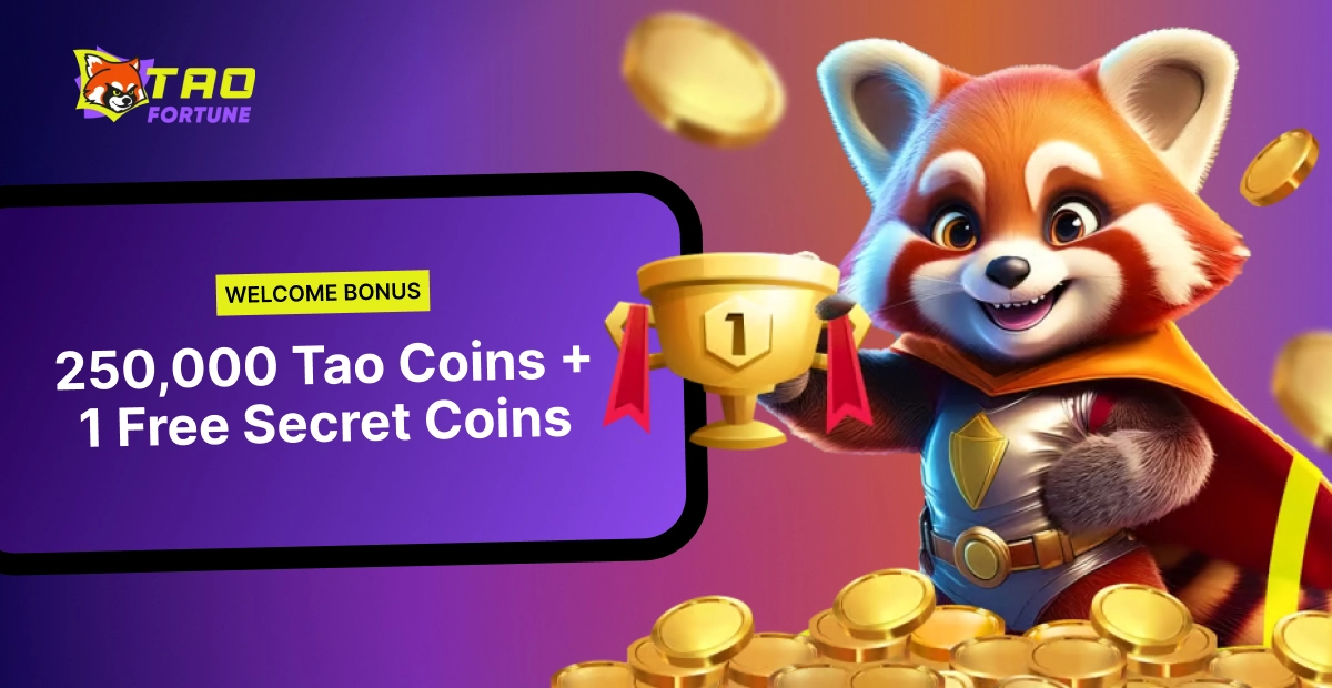 Tao Fortune welcome bonus