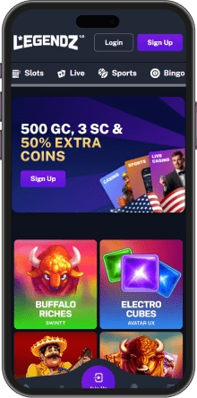 Legendz Casino mobile