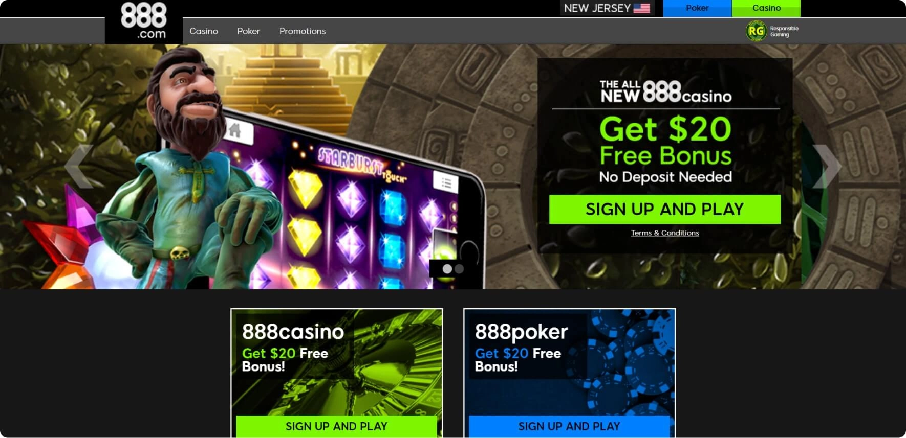 casino 888 main image