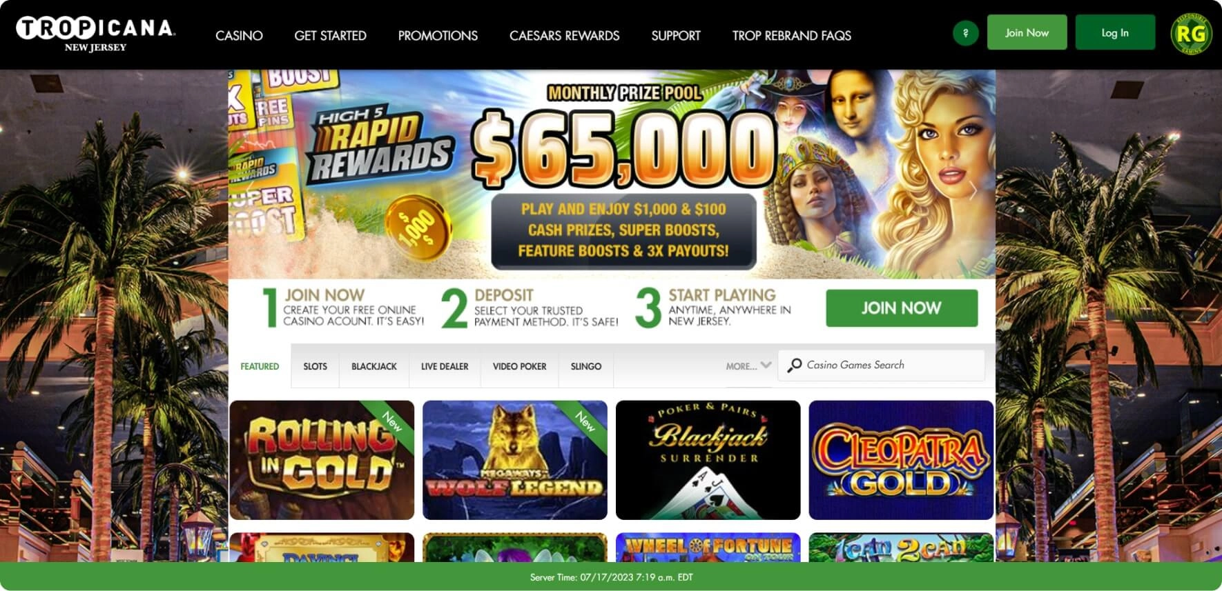 tropicana casino image