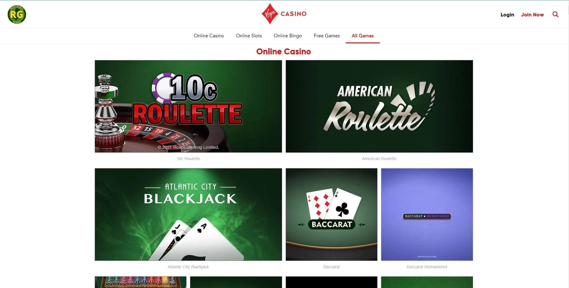 Virgin casino main image