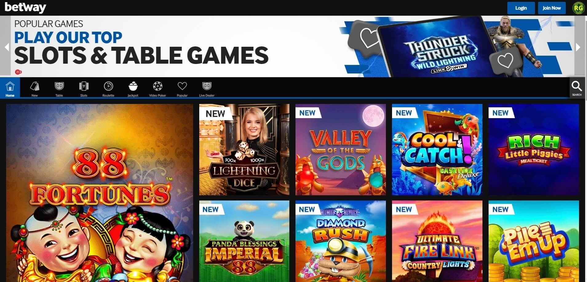 betway casino nj