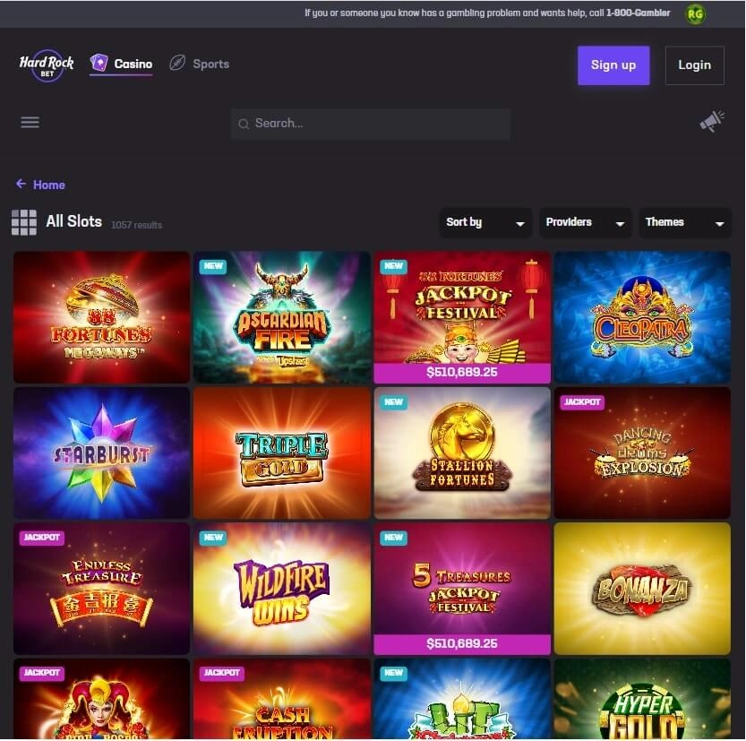 hardrock casino slots