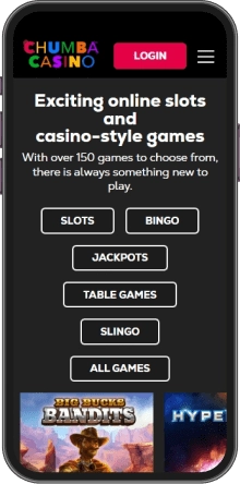 Chumba Casino phone image