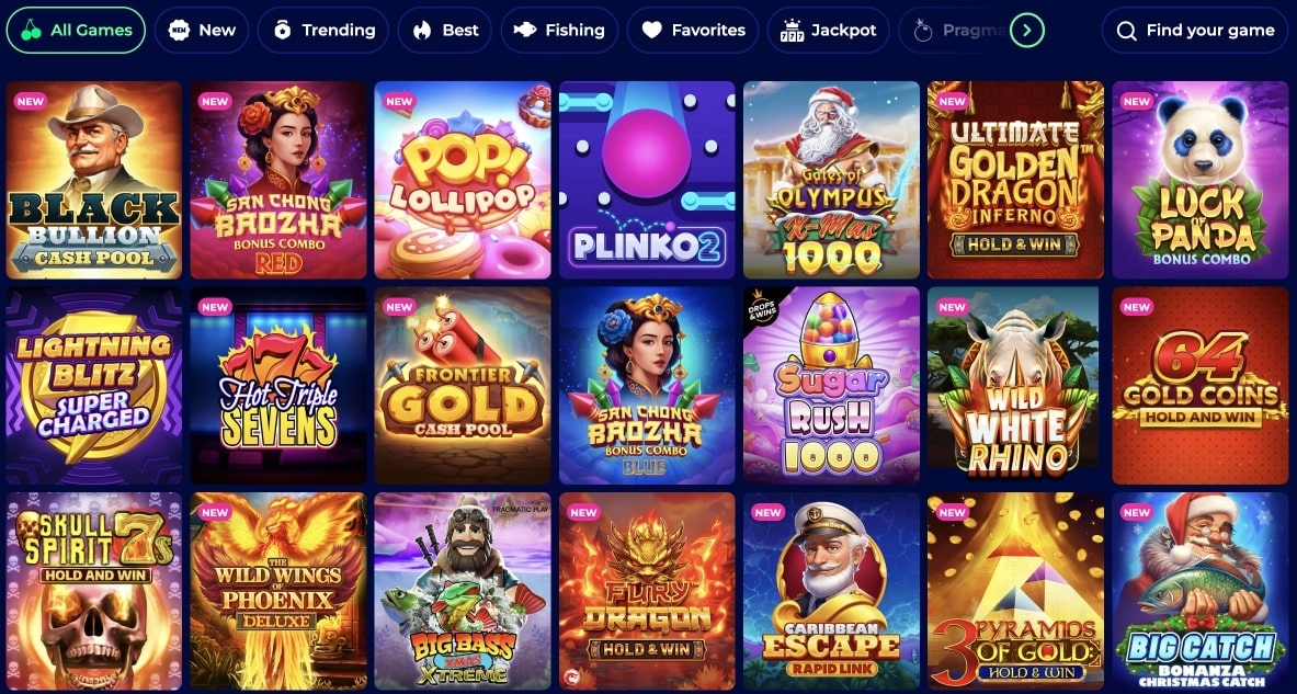 Funzcity casino games